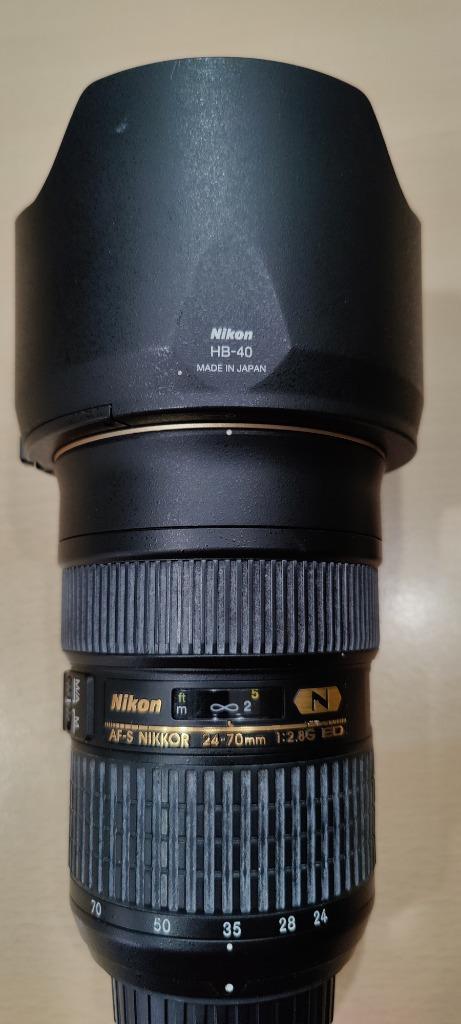 ZGAN Nikkor 24-70mm f/2.8 G ED, Audio, Tv en Foto, Fotografie | Lenzen en Objectieven, Zo goed als nieuw, Telelens, Zoom, Ophalen