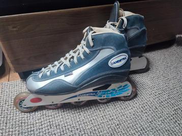 Nog nette Zandstra skeelers (om te bouwen naar schaatsen) beschikbaar voor biedingen