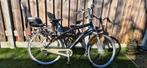 Vader fiets - Sparta Amazone - met Bobike zitje + stangzadel, Fietsen en Brommers, Ophalen, 2 zitjes, Sparta, Gebruikt