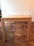 Uitschuifbare eettafel (84x140/220), op te halen in Delft, Huis en Inrichting, Tafels | Eettafels, Ophalen, Gebruikt, Scandinavisch