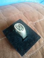 Zilveren Heren Ring 925 - Maat 24mm, Sieraden, Tassen en Uiterlijk, Ringen, Heer, Ophalen of Verzenden, Zilver, Zilver