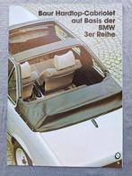 Brochure BAUR Hardtop-Cabriolet - DE., Ophalen of Verzenden, BMW