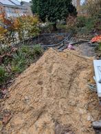 Wit/Geel Ophoogzand, 1 kuub uit de voortuin., Ophalen, Nieuw, Ophoogzand