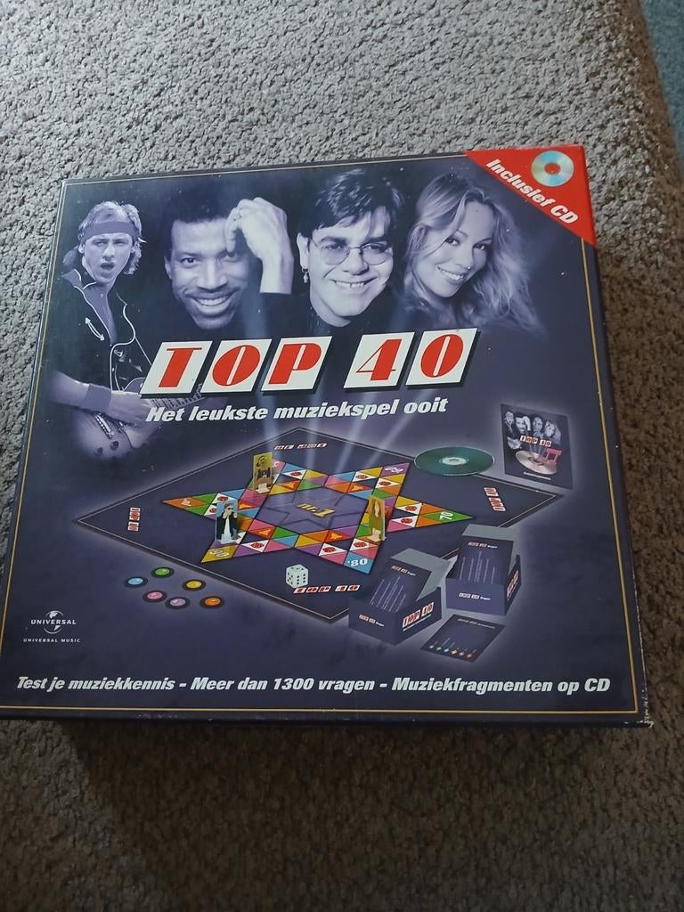 Top 40 bordspel, Ophalen of Verzenden