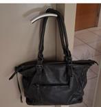 Leder damestas merk (legend), 40 tot 60 cm, Gebruikt, Zwart, Minder dan 35 cm