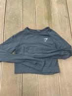 Gymshark top longsleeve, Maat 38/40 (M), Zwart, Overige typen, Ophalen of Verzenden