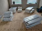 Te koop vloerverwarming profielplaten-slangen-afdekzeil, Doe-het-zelf en Verbouw, Isolatie en Afdichting, Overige materialen, Gebruikt