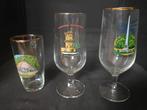 Bierglazen Arnhem & Apeldoorn (3 stuks), Antiek en Kunst, Antiek | Glas en Kristal, Ophalen of Verzenden