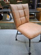 Nieuwe stoelen, Eden H&H, 3 x oker,3 x Cognac+ pocket+greep, Huis en Inrichting, Stoelen, Ophalen, Overige kleuren, Drie, Nieuw
