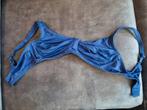 blauwe BH bh zonder beugel cup c, Ophalen of Verzenden, Blauw, BH