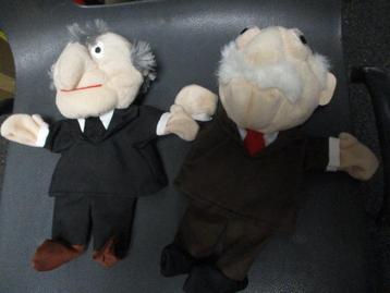 THE MUPPETS HANDPOPPEN STATLER en WALDORF NIEUW beschikbaar voor biedingen