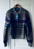 Polo Ralph Lauren vest cardigan Fair Isle maat S Nieuw, Ophalen of Verzenden, Nieuw, Maat 36 (S), Blauw