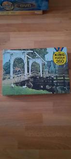 King Puzzel - Hollandse Brug - 260 Stukjes, Ophalen, Minder dan 500 stukjes, Zo goed als nieuw, Legpuzzel