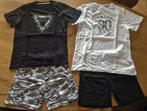 2 NIEUWE shortama's - zomerpyjama's jongen, 158, Ophalen of Verzenden, Nieuw, Jongen, Nacht- of Onderkleding