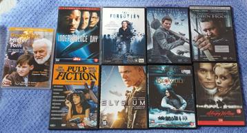 9x Diverse films beschikbaar voor biedingen