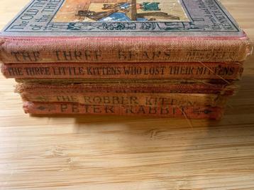 5 Antieke Engelse kinderboeken 1904 -1923 beschikbaar voor biedingen