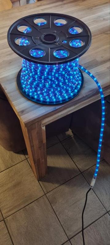 NIEUW!! 45 meter LED lichtslang : BLAUW beschikbaar voor biedingen