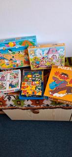 Vintage Kinderpuzzels - Disney, Sesamstraat & Meer!, Ophalen, Meer dan 50 stukjes, Gebruikt, 2 tot 4 jaar