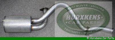 Uitlaat achterste einddemper 2.5 i4 200TDI niet voor kat LR, Auto-onderdelen, Uitlaatsystemen, Nieuw, Ophalen of Verzenden