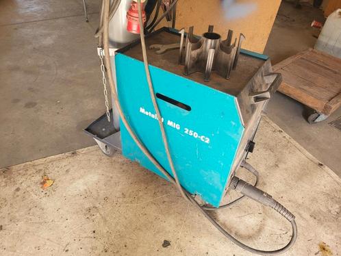 Mig/mag lasapparaat metallit 250c2, Doe-het-zelf en Verbouw, Gereedschap | Lasapparaten, Gebruikt, Co2, Ophalen