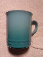 Le Creuset koffie thee mok beker Caribbean Blue 400 ml, Huis en Inrichting, Keuken | Servies, Ophalen of Verzenden, Nieuw, Overige stijlen