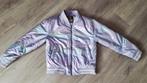 Jola mode winterjas - meisje - lila - galaxy - maat 140, Ophalen of Verzenden, Zo goed als nieuw, Jola mode, Meisje