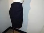 Pauw Amsterdam donker blauwe wikkel rok leren riem 2/M, Kleding | Dames, Rokken, Maat 38/40 (M), Pauw, Zo goed als nieuw, Knielengte