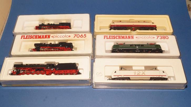 OPRUIMING!! 6x fleischmann digitale loc, selectrix oud, Hobby en Vrije tijd, Modeltreinen | N-Spoor, Gebruikt, Locomotief, Gelijkstroom