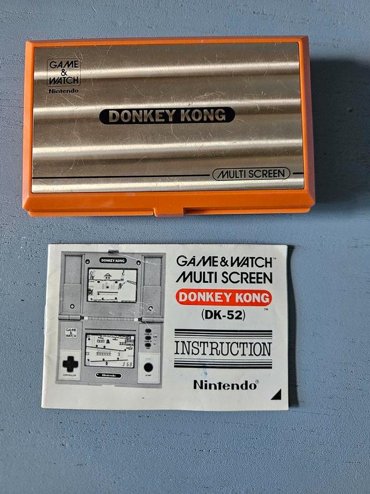 Nintendo Game & Watch Donkey Kong - Multi Screen, Spelcomputers en Games, Spelcomputers | Nintendo Game Boy, Gebruikt, Overige modellen