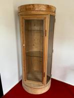 Ronde kast, Huis en Inrichting, Kasten | Vitrinekasten, Ophalen, Gebruikt, 50 tot 100 cm, Glas