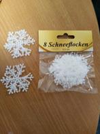 2 zakjes sneeuwvlokken nieuw samen in 1 koop, Ophalen of Verzenden, Nieuw