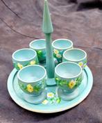 servies  Eierdopjes set, Overige materialen, Overige typen, Ophalen of Verzenden, Zo goed als nieuw