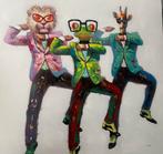 Handgeschilderd en genummerd schilderij ‘Gangnam style’, Antiek en Kunst, Ophalen