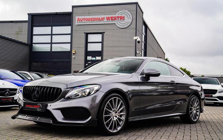 Mercedes-Benz C-klasse Coupé 300 Prestige | C63S Look | Ste, Auto's, Mercedes-Benz, Bedrijf, Te koop, C-Klasse, ABS, Achteruitrijcamera