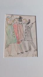 Tekening van Johan Dijksta Groninger ploeg, Ophalen of Verzenden