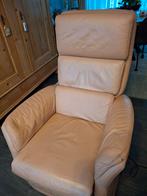 GRATIS Lederen Relaxstoel, Huis en Inrichting, Fauteuils, Ophalen, Gebruikt, 75 tot 100 cm, Modern