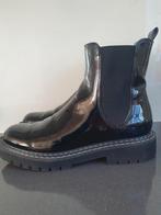Zwarte lak enkelboots voor dames - Maat 42 - Nieuw, Zwart, Lage of Enkellaarzen, Nieuw, Ophalen of Verzenden