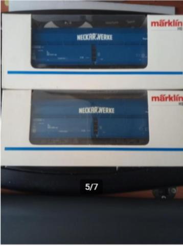 Märklin fals 84623 en 84624 in absolute nieuwstaat INCL OVP beschikbaar voor biedingen