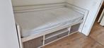 Lifetime kajuitbed wit met onderkast, Kinderen en Baby's, Kinderkamer | Bedden, Ophalen, 85 tot 100 cm, Gebruikt, Lattenbodem