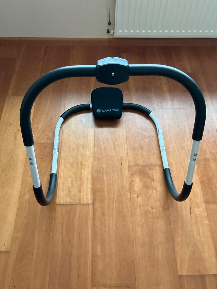 Sportsline Buikspiertrainer met teller, Sport en Fitness, Fitnessmaterialen, Zo goed als nieuw, Buikspierwiel, Buik, Ophalen