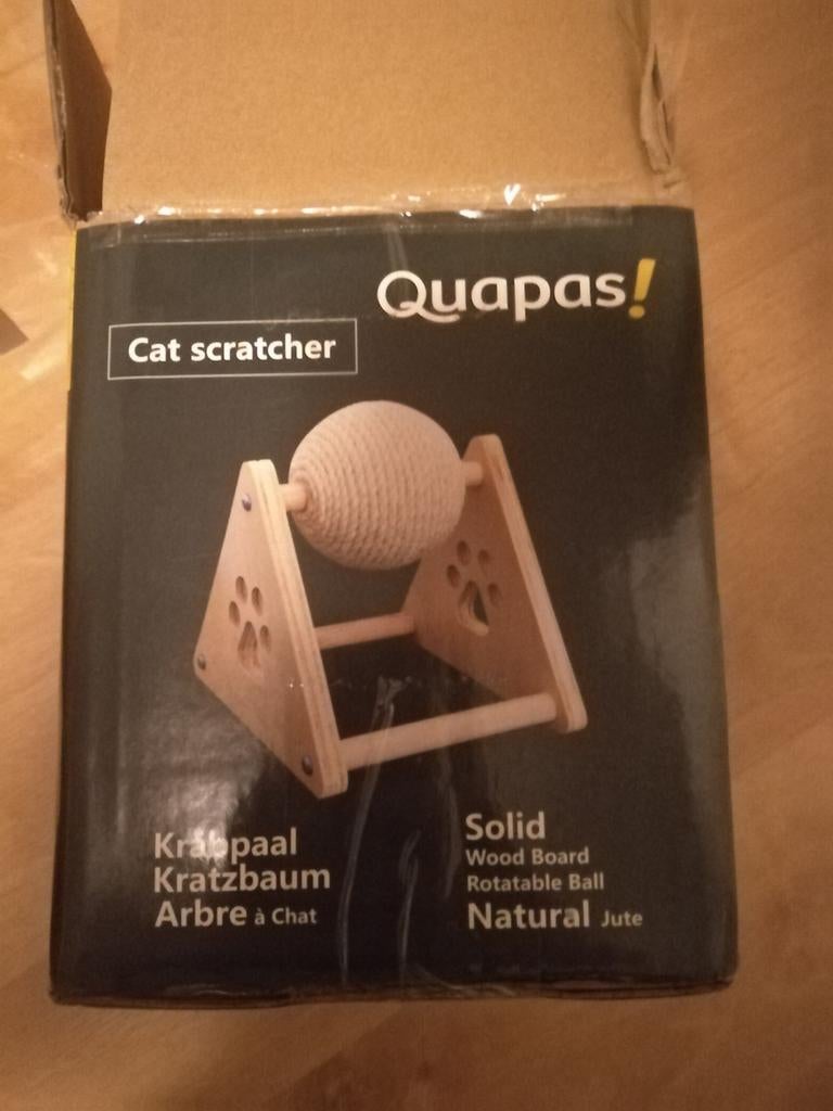Quapas katten krabpaal, Dieren en Toebehoren, Ophalen of Verzenden, Nieuw, Krabplank