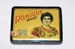 blik sigaren Romulus Page Eindhoven variant Blauwe rand, Overige merken, Gebruikt, Overige, Ophalen of Verzenden