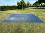 Tenttapijt blauw 250x460cm., Ophalen of Verzenden, Gebruikt