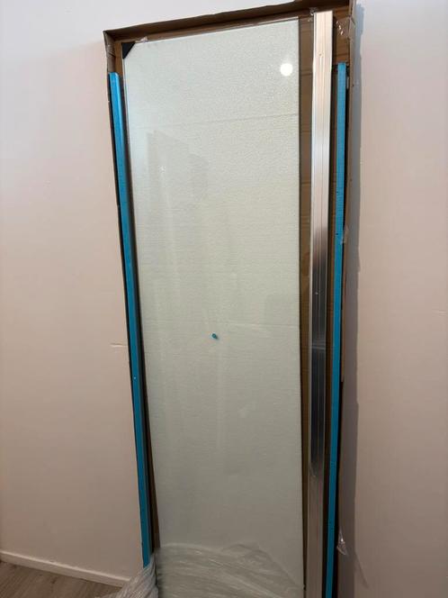 Glazen inloopdouche/ douchewand - Hoogte 2 m, Doe-het-zelf en Verbouw, Sanitair, Nieuw, Douche, Chroom, Glas, Ophalen