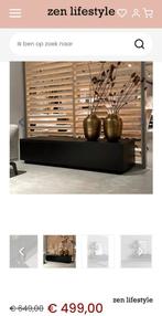 Zen Lifestyle TV Meubel 160cm, Overige materialen, Gebruikt, 150 tot 200 cm, Ophalen of Verzenden