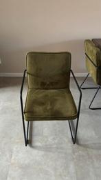 4 groene eetkamerstoelen (Loods5), Ophalen, Overige kleuren, Zo goed als nieuw, Vier