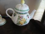 Villeroy & Boch French Garden theepot voor 6 kopjes 1 ltr, Overige typen, Ophalen of Verzenden, Zo goed als nieuw, Overige stijlen