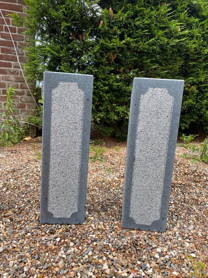 Exclusieve Granieten Plantenzuiltjes, Tuin en Terras, Vijver-toebehoren, Nieuw, Ophalen