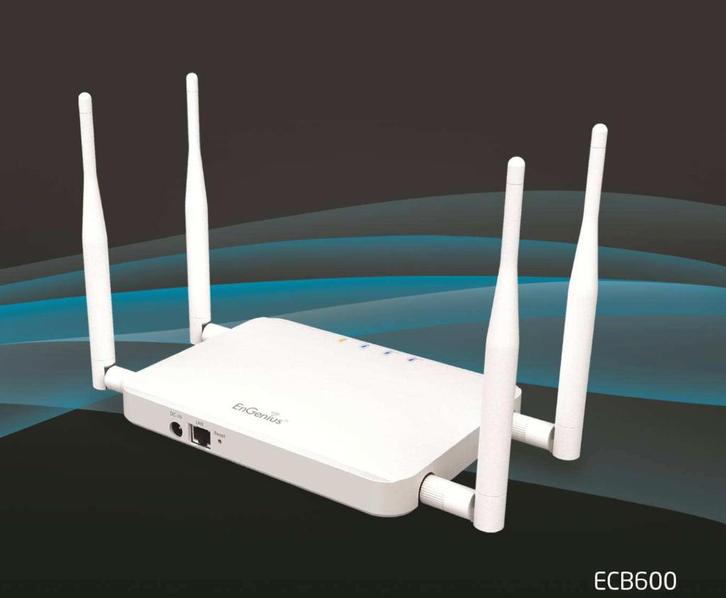 ENGENIUS ECB600 Draadloos Access Point en Ethernet Bridge, Computers en Software, Accesspoints, Gebruikt, Ophalen of Verzenden