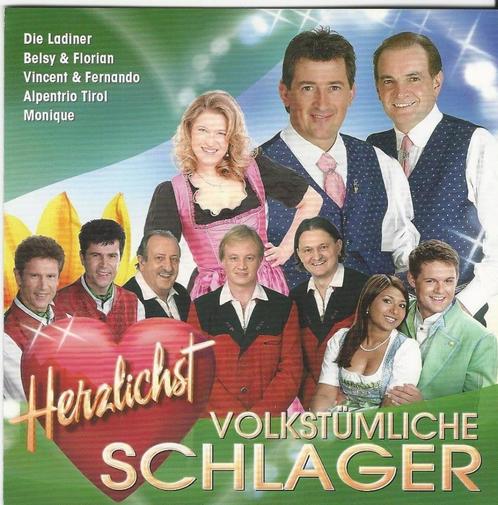 Herzlichst - Die Volkstümliche Schlager = 2cd = 1,99, Cd's en Dvd's, Cd's | Schlagers, Zo goed als nieuw, Ophalen of Verzenden